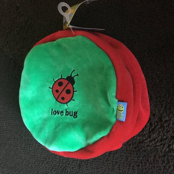 New Rich Frog Reversible Lady Bug and Sunflower Hat Fits Infants and Toddlers - Picture 7 of 8